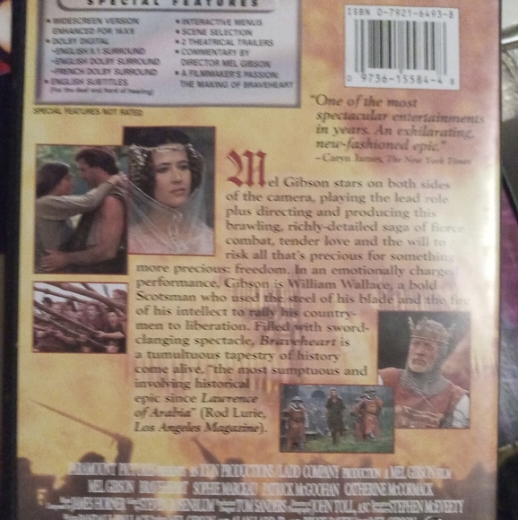 DVD Movie - Braveheart it's a classic! - Picture 2 of 4